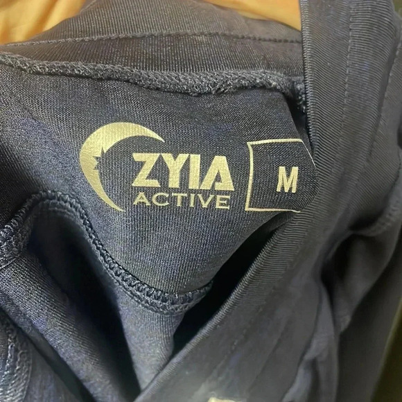 Zyia Active Women’s Workout Pants Size M Navy Blue Every Where Jogger Pull‎ On - Picture 3 of 6